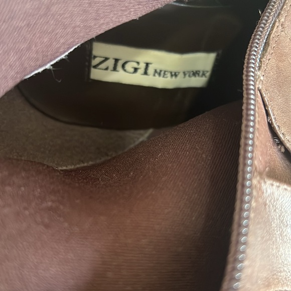 ZIGIBew York Leather Western Heel Booties Boots Size 7.5 - Picture 16 of 16
